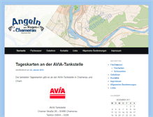 Tablet Screenshot of angeln-am-regen.de